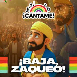 Pack Individual – ¡Baja, Zaqueo! (18 páginas para colorear)